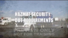 Hazmat Security: DOT Requirements