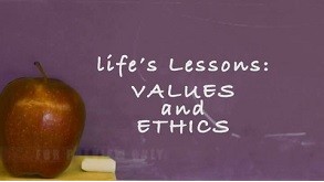 Life's Lessons: Values & Ethics training video meeting opener.